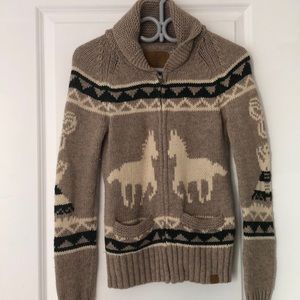 TNA wool sweater